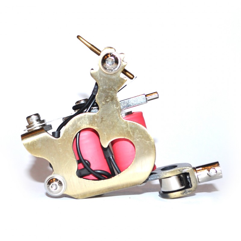 Red Valentine Heart Tattoo Machine Gun Liner Shader 